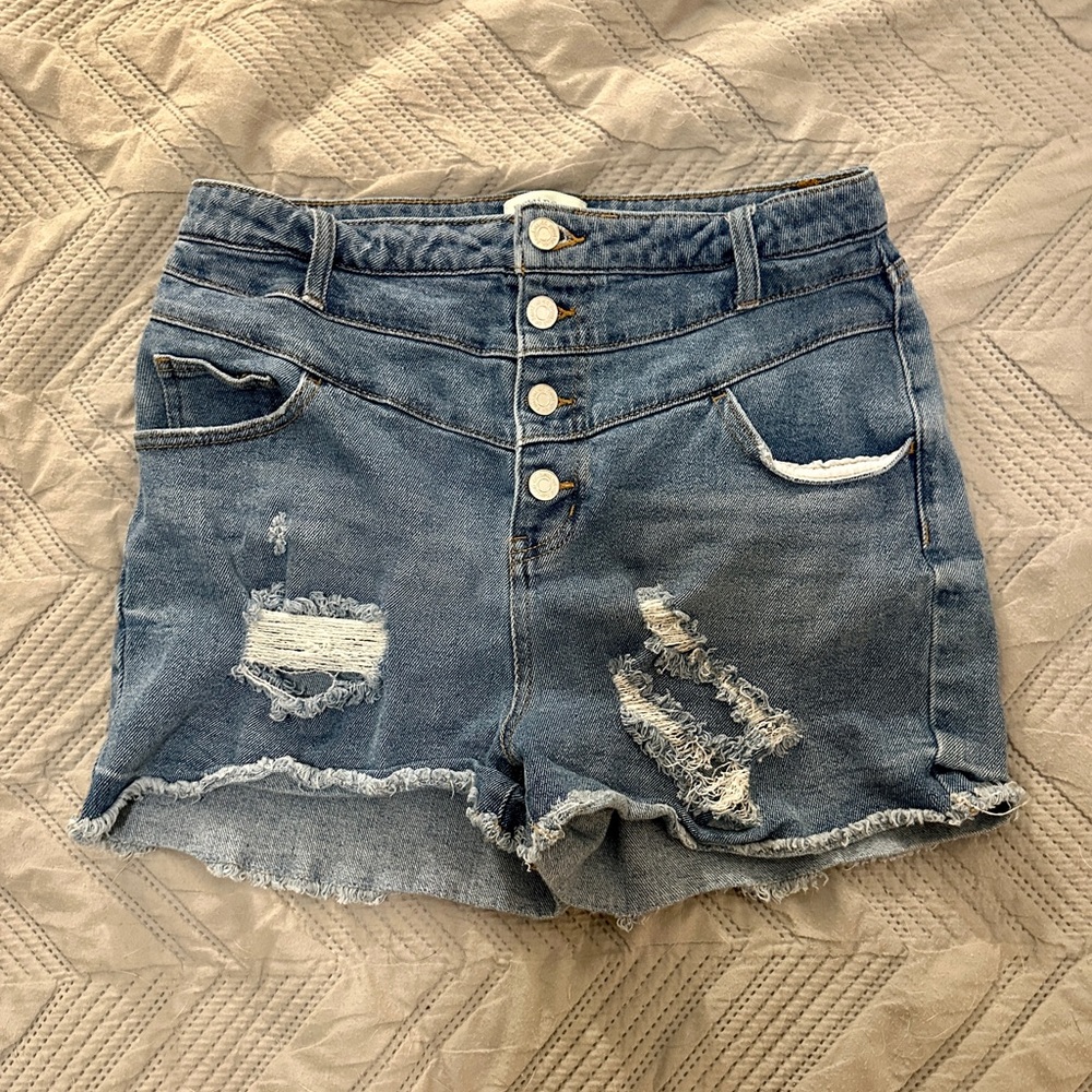 Rewind ripped shorts